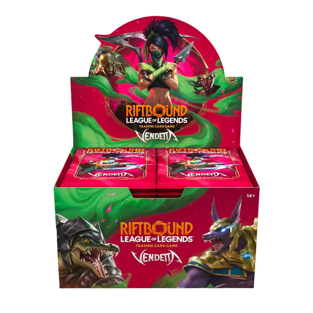 Riftbound: League of Legends Vendetta Booster Display (24 Booster) (Englisch)