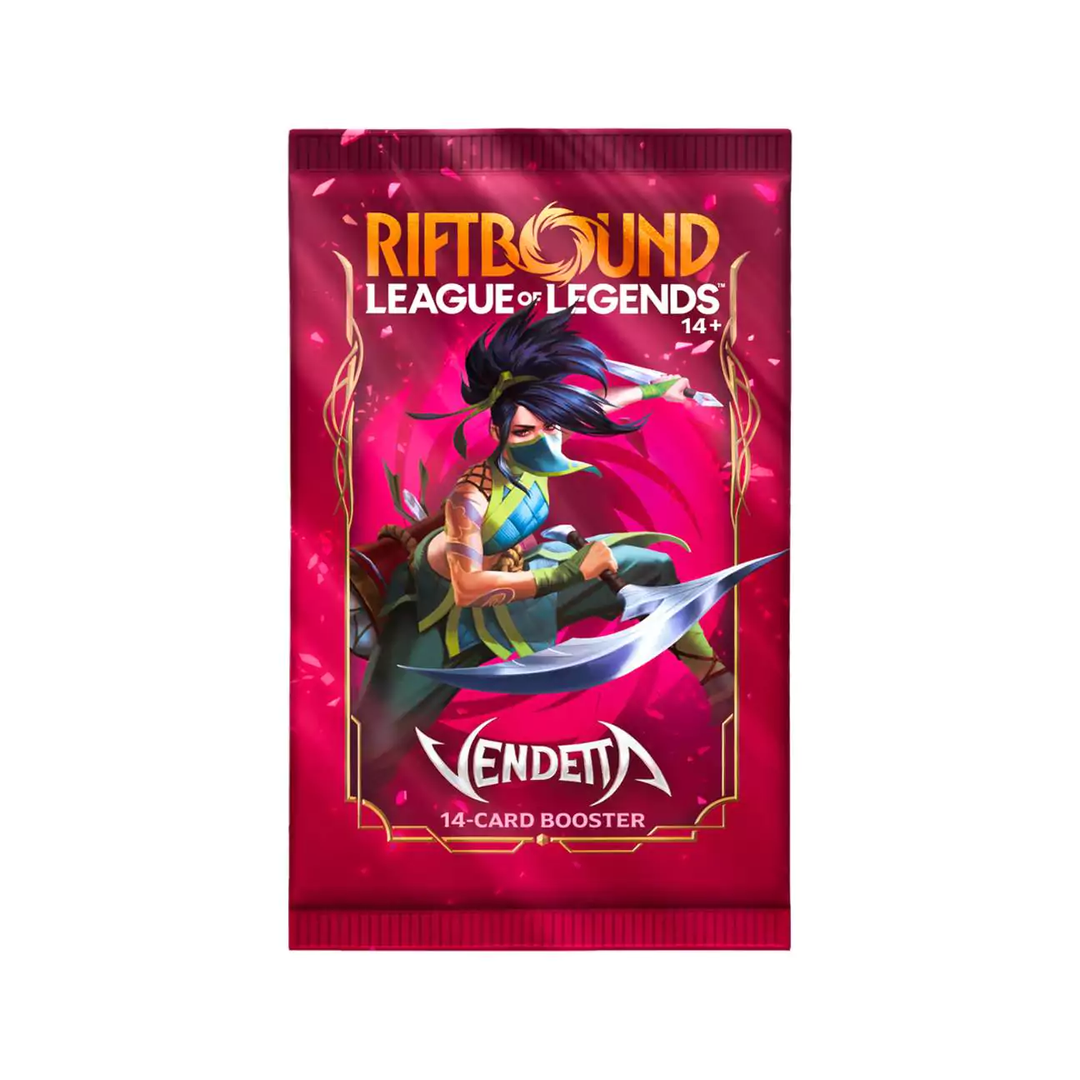Riftbound: League of Legends Vendetta Einzelbooster (14 Karten) (Englisch)