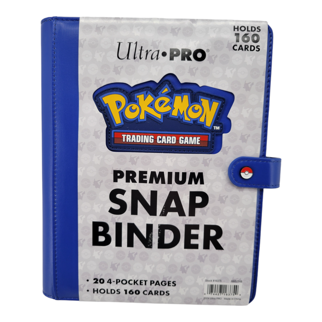 Ultra Pro – Premium 4-Pocket Snap Binder – Pokemon Edition