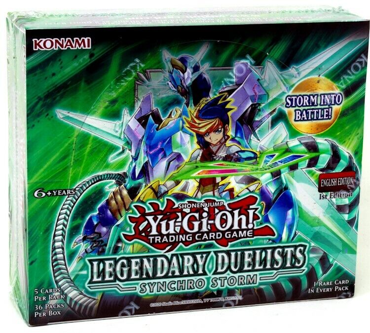 Yu-Gi-Oh! Legendary Duelists: Synchro Storm – Booster Display (englisch)