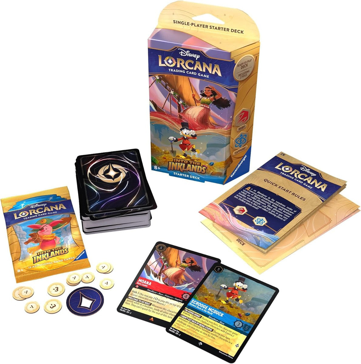Disney Lorcana – Starterdeck Die Tintenlande (deutsch)