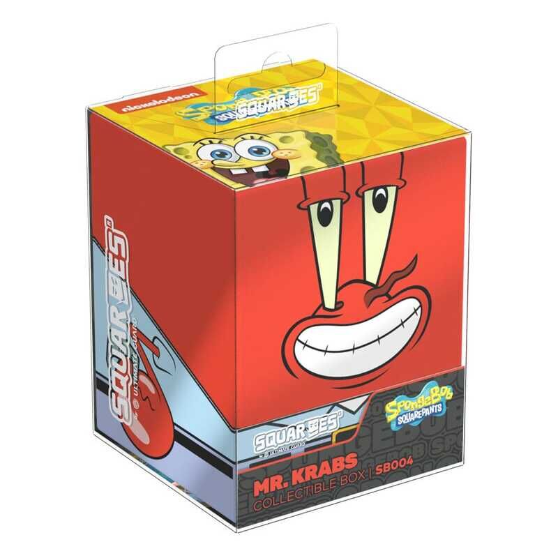 SpongeBob Schwammkopf Squaroes – Offizielle Deckbox - Mr. Krabs