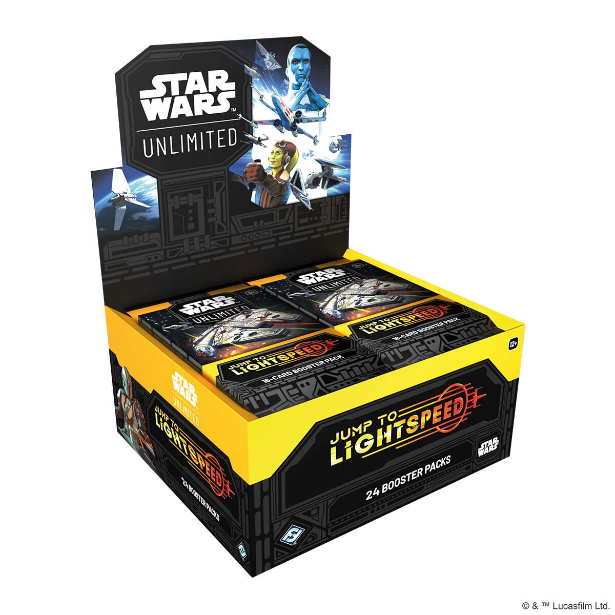 Star Wars: Unlimited - Jump to Lightspeed Booster-Display (Englisch)