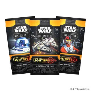 Star Wars: Unlimited - Jump to Lightspeed Booster (Englisch)