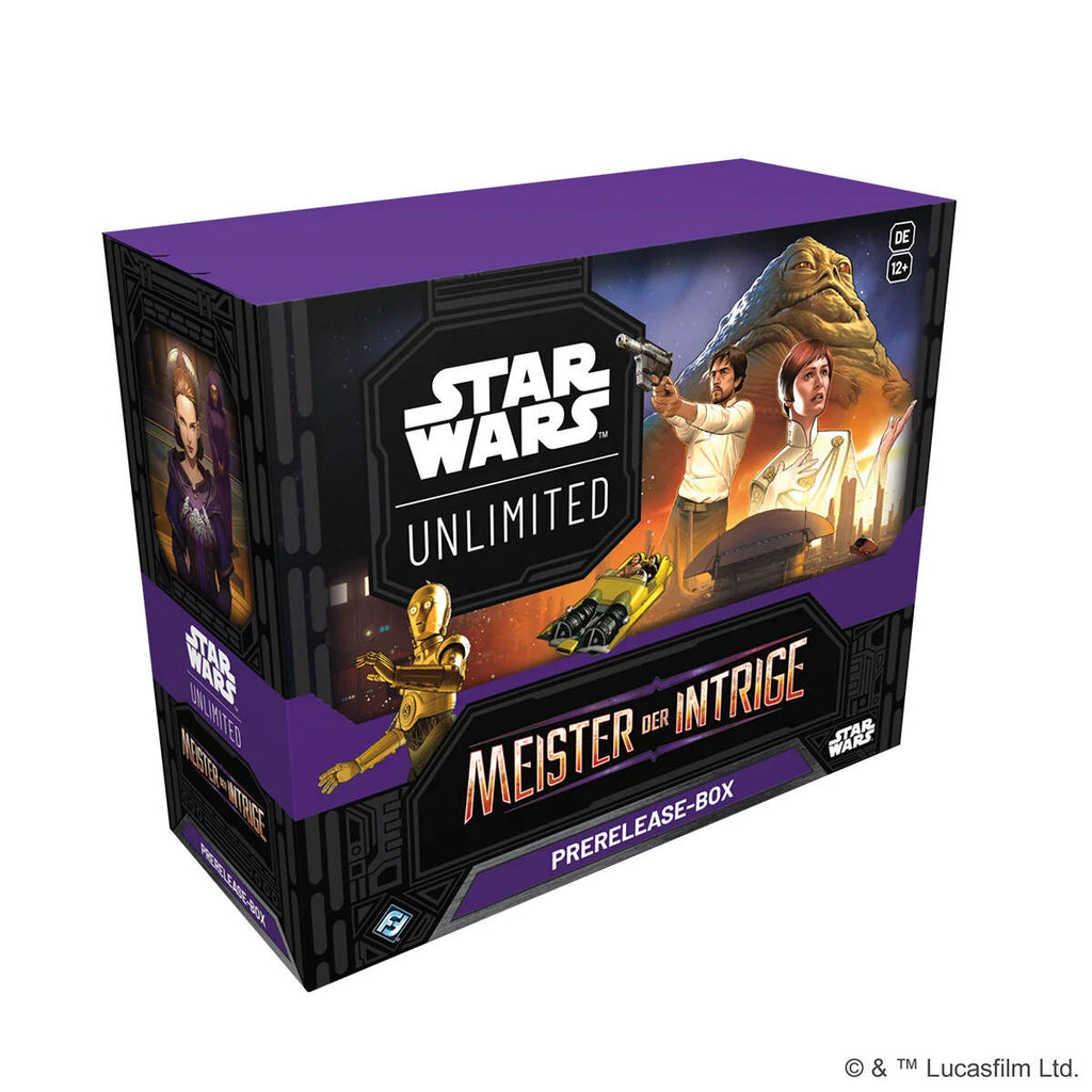 Star Wars: Unlimited – Meister der Intriege Prerelease Kit (Deutsch)