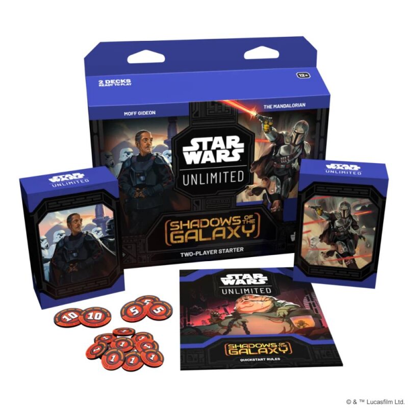 Star Wars: Unlimited – Schatten der Galaxis Starterdeck (Englisch)