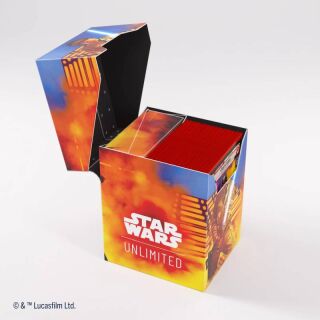 Gamegenic Star Wars Unlimited Soft Crate – Luke/Vader