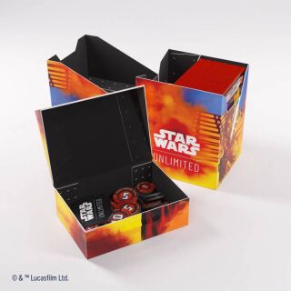 Gamegenic Star Wars Unlimited Soft Crate – Luke/Vader