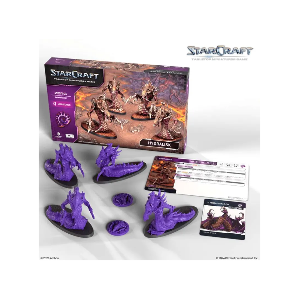 StarCraft TMG Zerg Hydralisk Expansion Set Inhalt