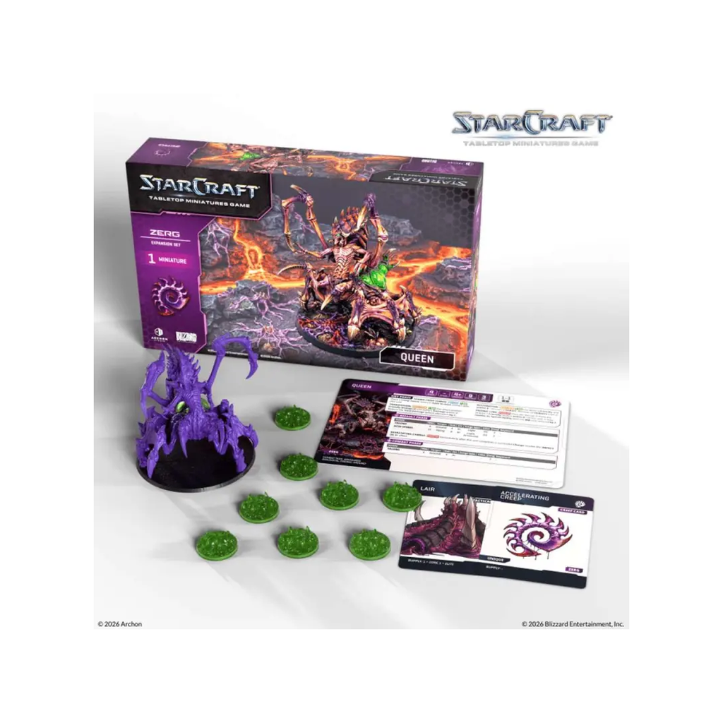 StarCraft TMG Zerg Queen Expansion Set Inhalt