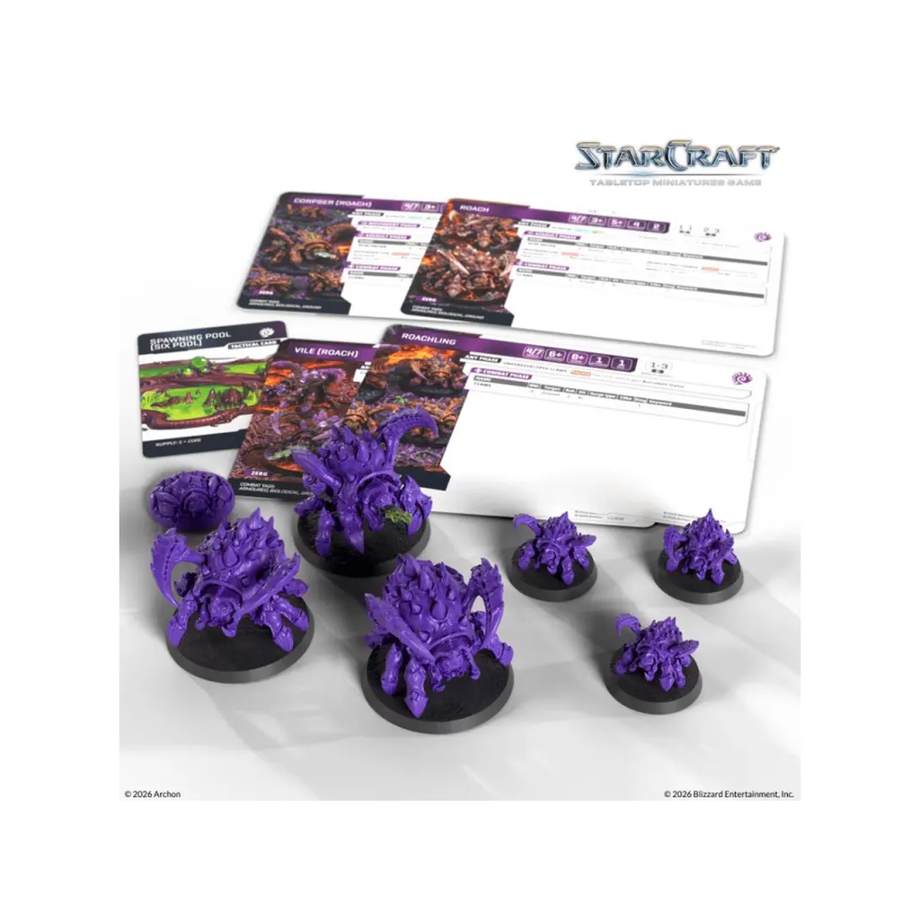 StarCraft TMG Zerg Roach Miniaturen