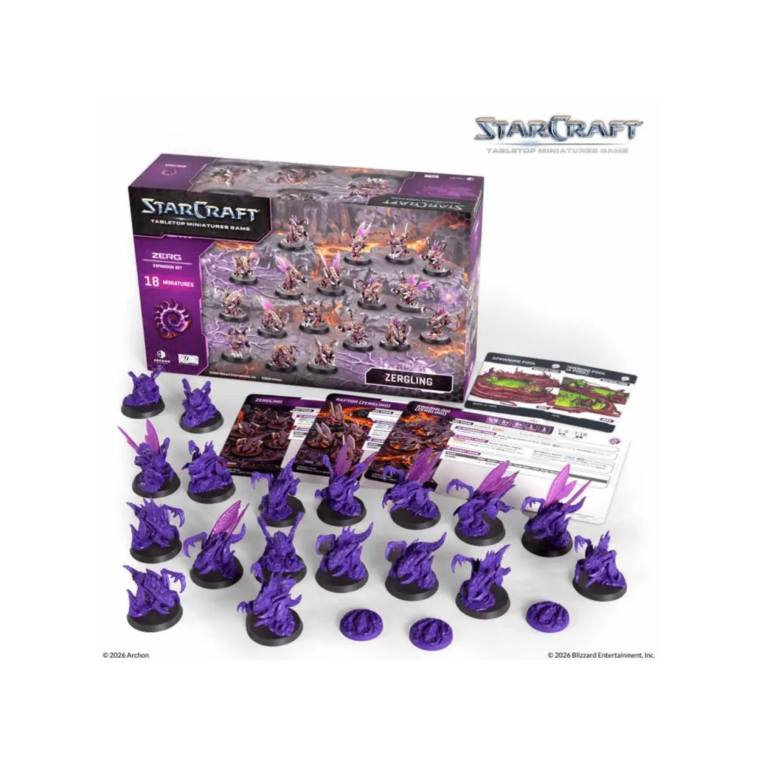 StarCraft TMG Zerg Zergling Expansion Set Inhalt