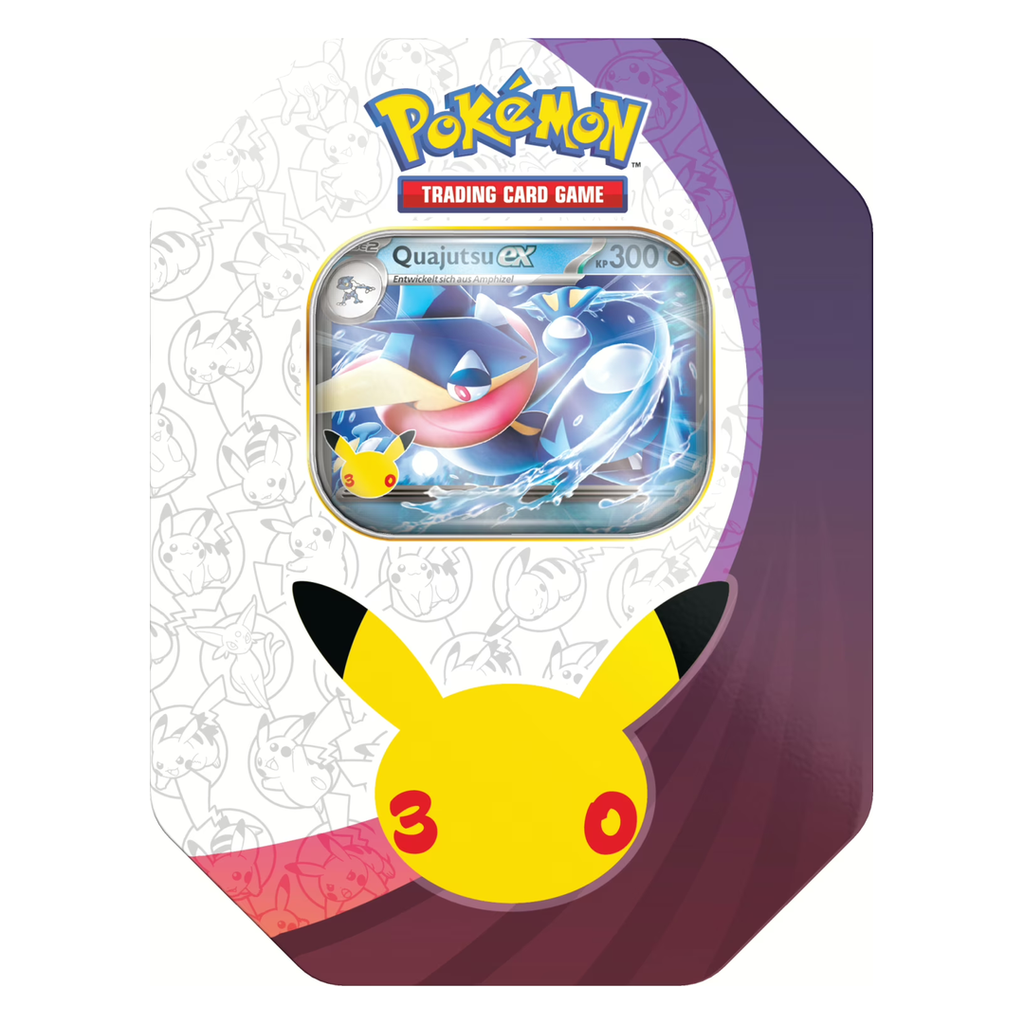Pokémon 30 Jahre – Tin-Box #2 Nacht: Quajutsu-ex (deutsch) *Vorbestellung