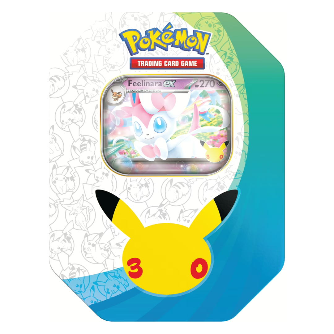Pokémon 30 Jahre – Tin-Box #1 Tag: Feelinara-ex (deutsch) *Vorbestellung