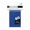 Ultra Pro PRO-Gloss Small Deck Protector Sleeves Blau (60 Stück)