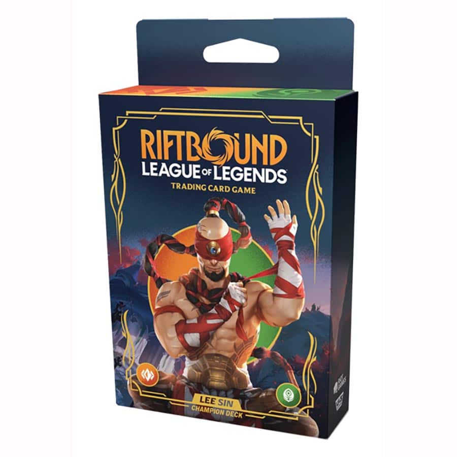 Riftbound: League of Legends TCG – Champion Lee Sin Deck (englisch)