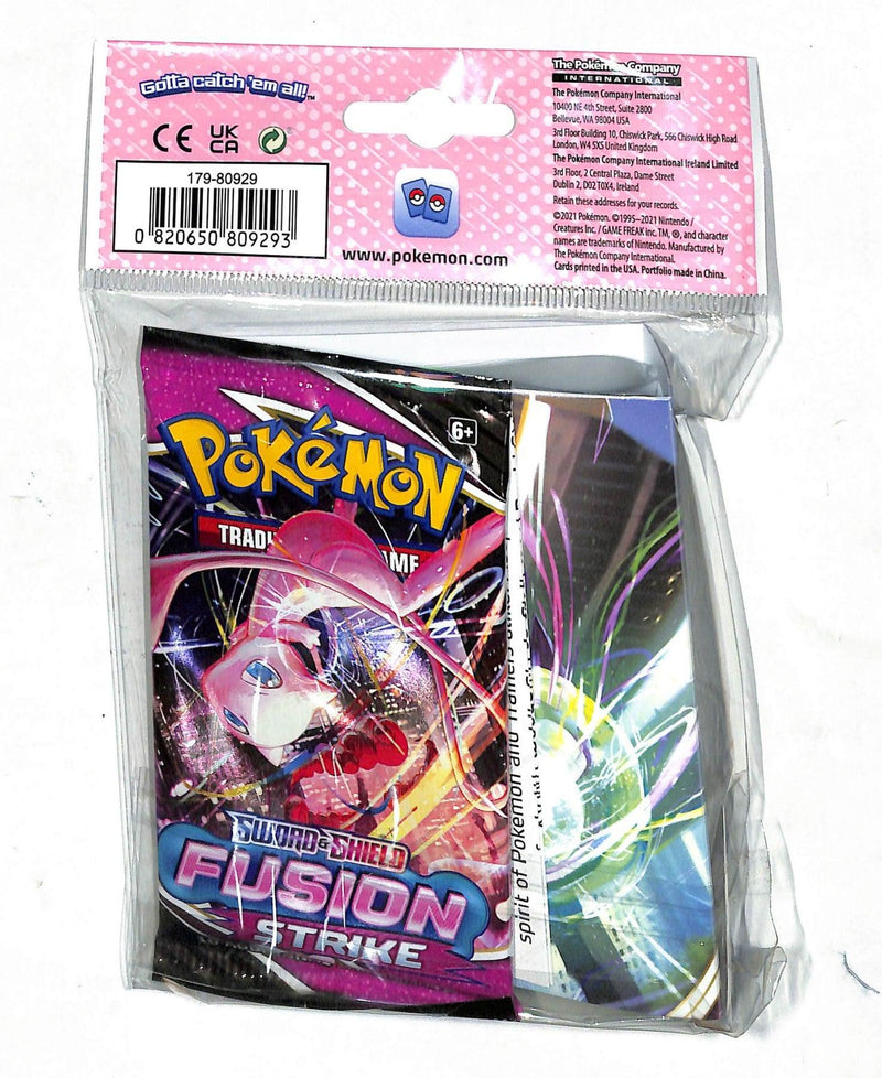 Pokemon – Sword & Shield Fusion Strike Booster + Mini Portfolio (englisch)