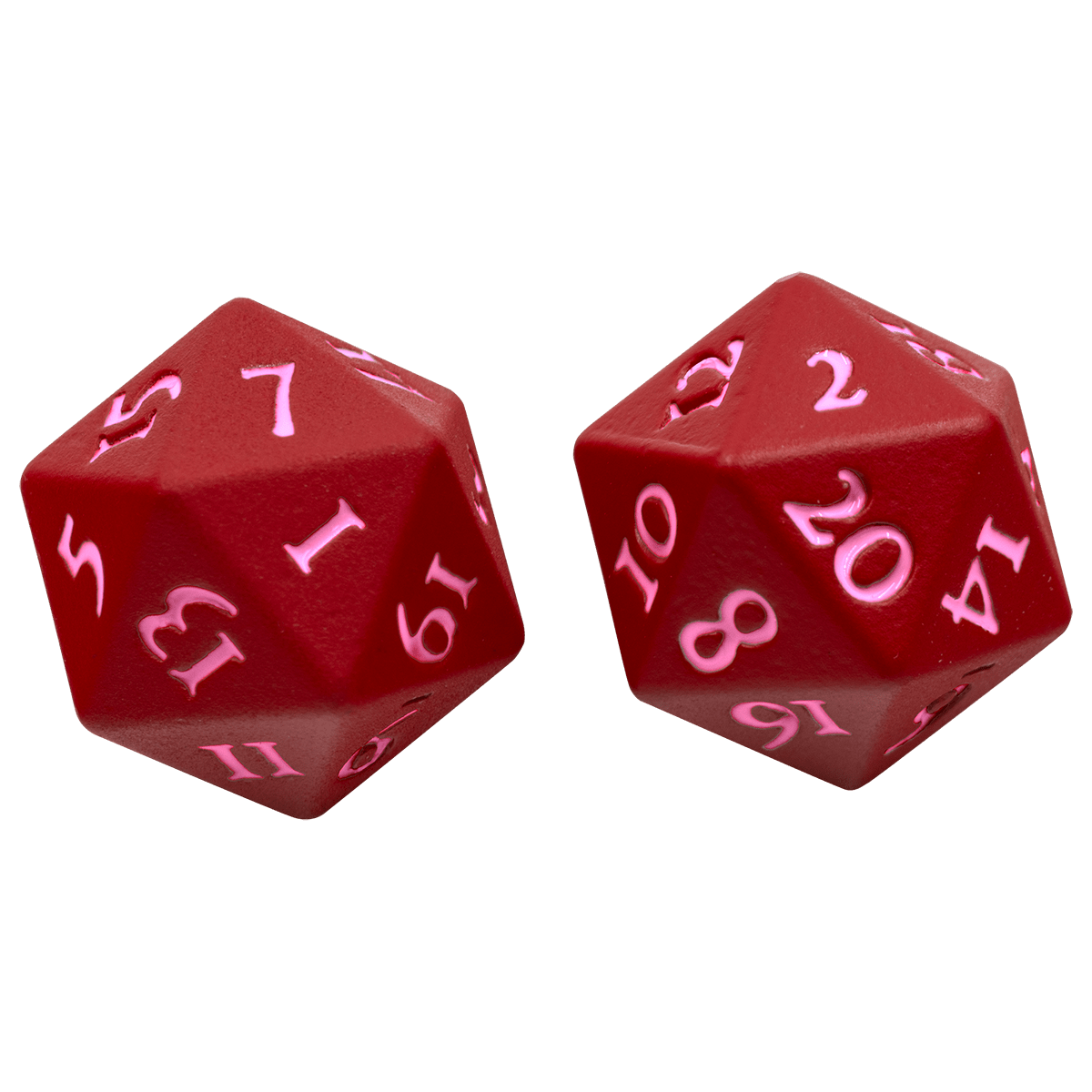 Ultra Pro Heavy Metal D20 Dice Set - Red