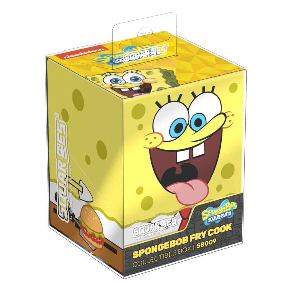 SpongeBob Schwammkopf Squaroes – Offizielle Deckbox - Spongebob fry Cook