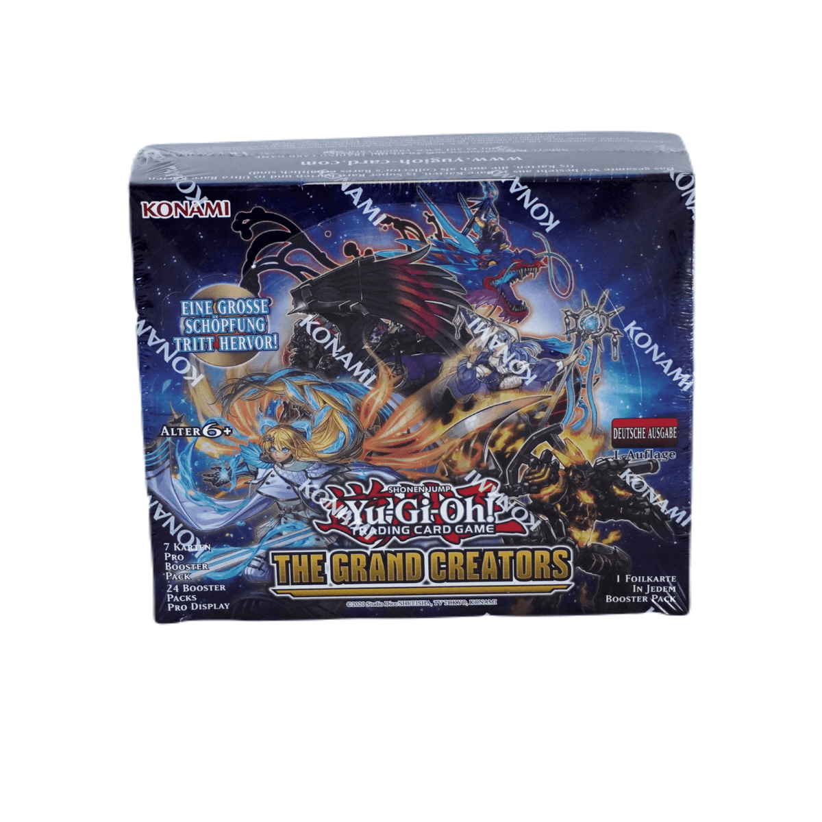 Yu-Gi-Oh! Grand Creators – Booster Display (deutsch)