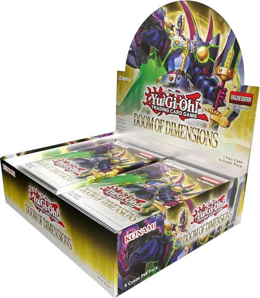 Yu-Gi-Oh! TCG Doom of Dimensions Booster Display (englisch)