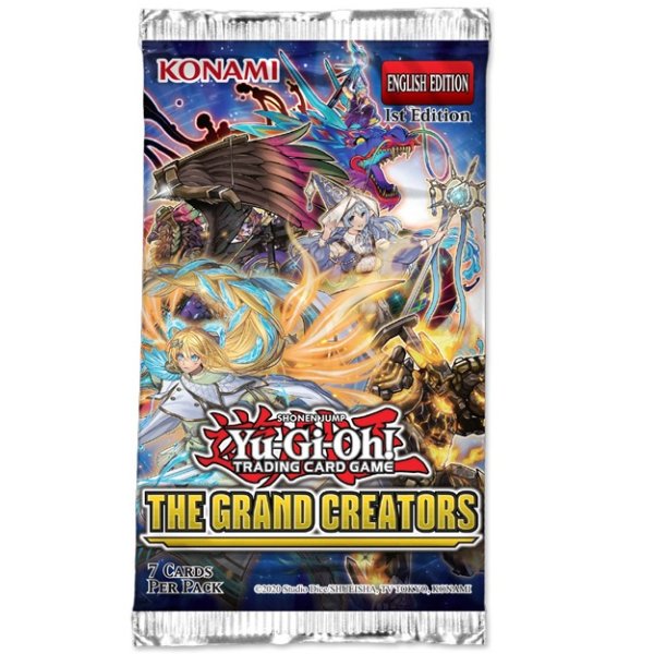 Yu-Gi-Oh! The Grand Creators – Booster Display (englisch)