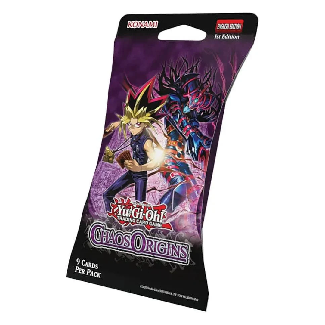 Yu-Gi-Oh! Chaos Origins Sleeved Pack (9 Karten) Englisch 1st Edition