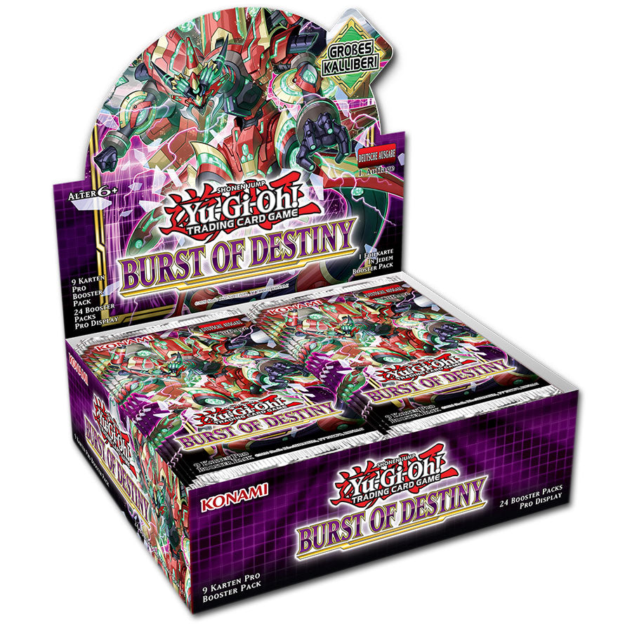 Yu-Gi-Oh! - Burst of Destiny Booster Display - DE