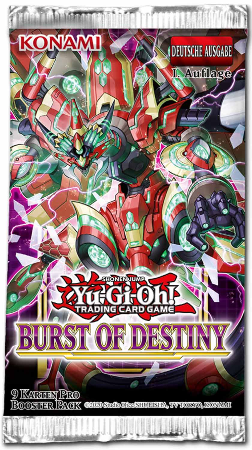 Yu-Gi-Oh! - Burst of Destiny Booster Display - DE
