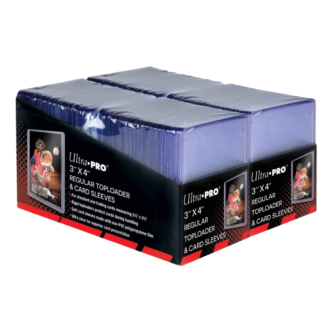 Ultra Pro Regular Toploader 3" x 4" 35PT (200 Schutzhüllen) & 200 Card Sleeves