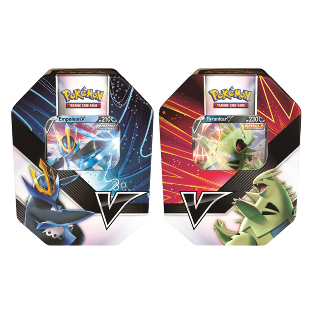 Pokemon - Tyranitar V Empoleon V Summer 2021 V Strikers Tin - (englisch)
