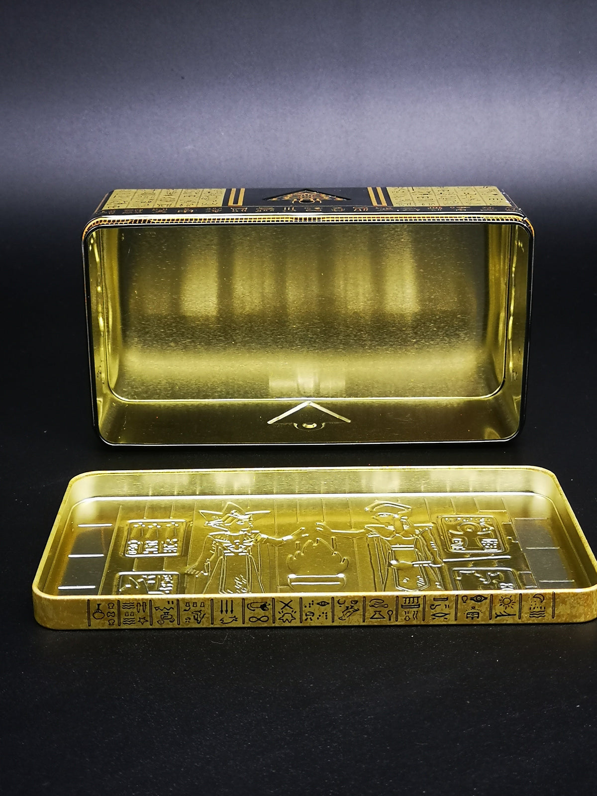 Yu-Gi-Oh! Metallbox Casing "Tin of Lost Memories" 2020 Geöffnet