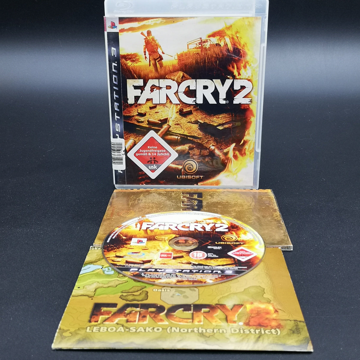 Far Cry 2 Sony PlayStation 3 Ubisoft Komplett: Karte, Anleitung, USK 18