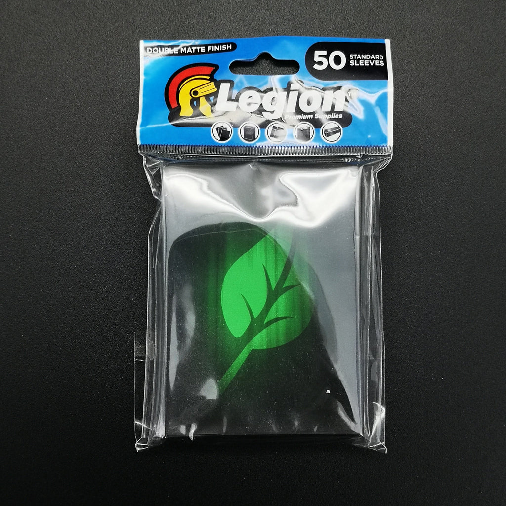 Legion Supplies: Double Matt Card Sleeves - Grünes Blatt (50) Neu&OVP