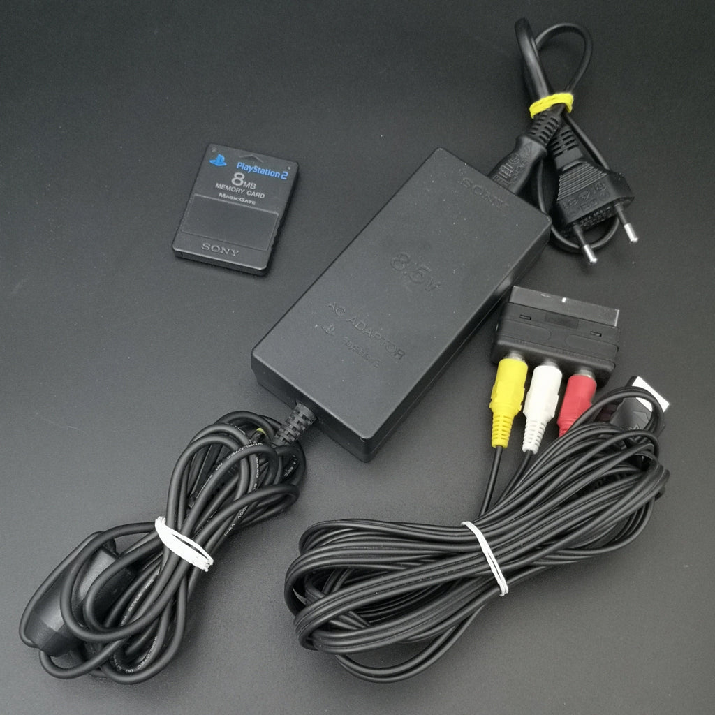 Sony Playstation 2 Konsole + Kontroller + 3 Spiele + Kabel