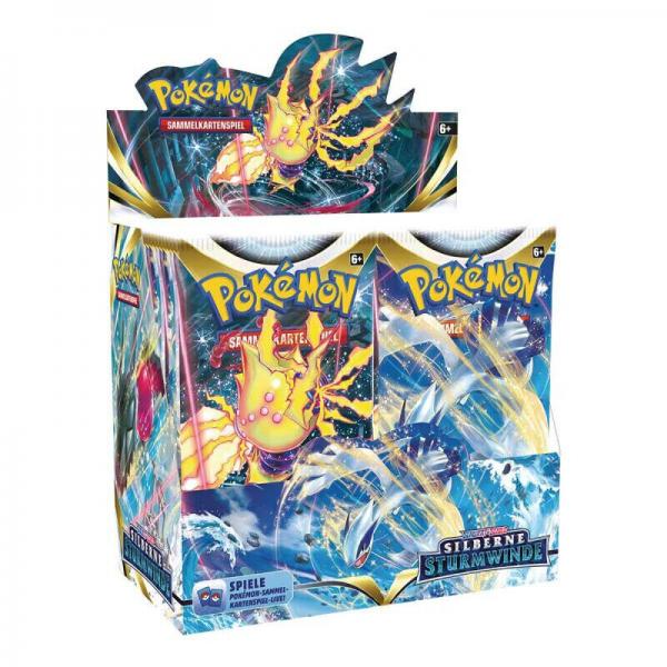 Pokemon SWSH 12 Silberne Sturmwinde 36er Display (deutsch)
