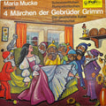 Maria Mucke erzählt 4 Märchen von Grimm- Hörspiel LP von Populär /Luxor