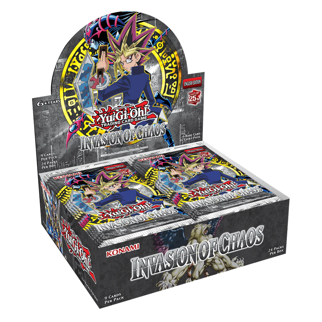 Yugioh - Invasion of Chaos 25th Anniversary Display (DE/EN)