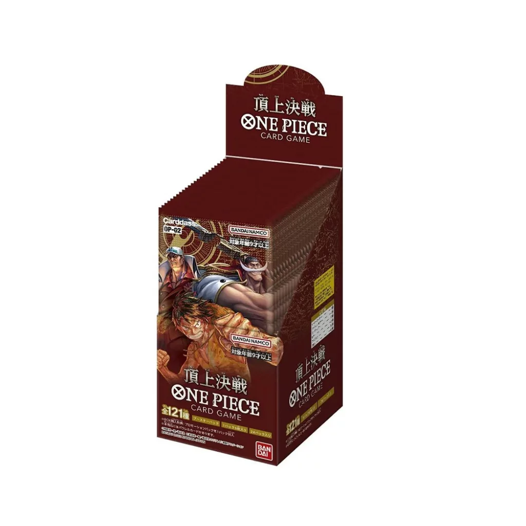 One Piece Card Game - Paramount War Display 24 Booster OP-02 (japanisch)