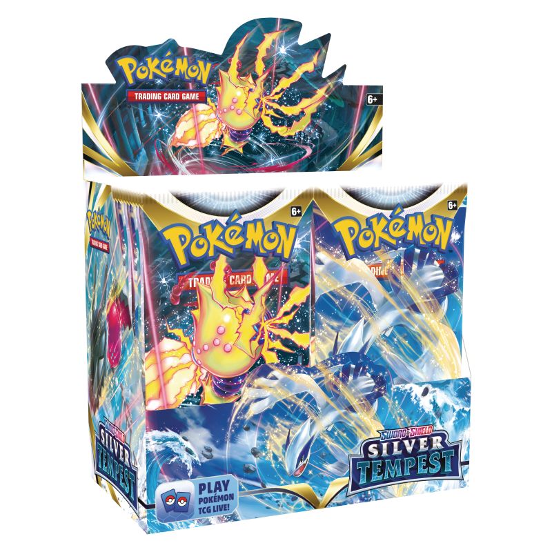 Pokemon SWSH 12 Silver Tempest 36 Booster Display (englisch)