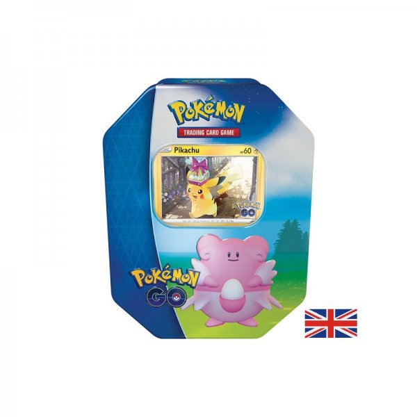 Pokemon GO Tin Box Pikachu, Relaxo, Chaneira (englisch)