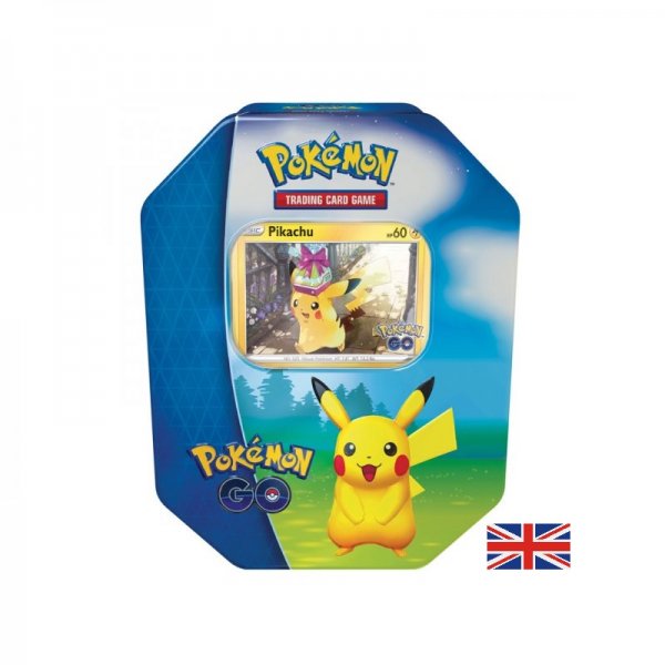 Pokemon GO Tin Box Pikachu, Relaxo, Chaneira (englisch)