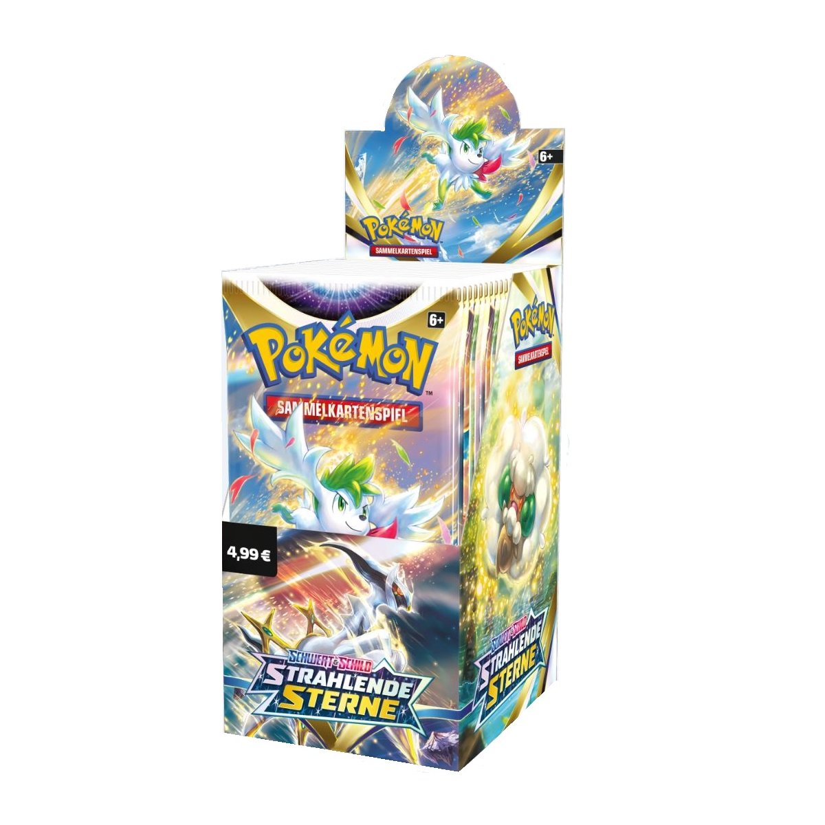 Pokemon Schwert & Schild 9 Strahlende Sterne Display 18Booster (deutsch)