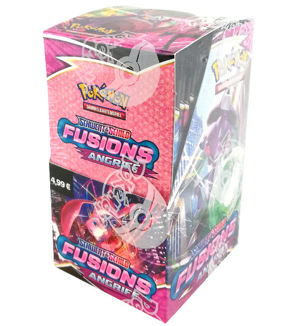 Pokemon Schwert & Schild Fusionsangriff 18 Booster Display (deutsch)