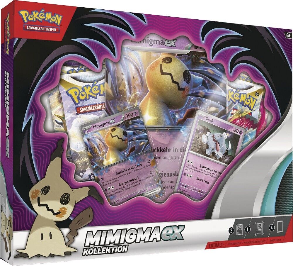 Pokemon Sammelkarten Mimigma Ex Kollektion Box (deutsch)