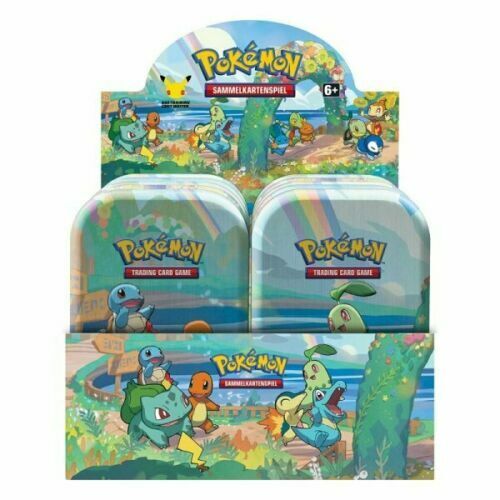 Pokemon Celebrations 25 Jahre Mini Tin 8x Mini Tins (englisch)