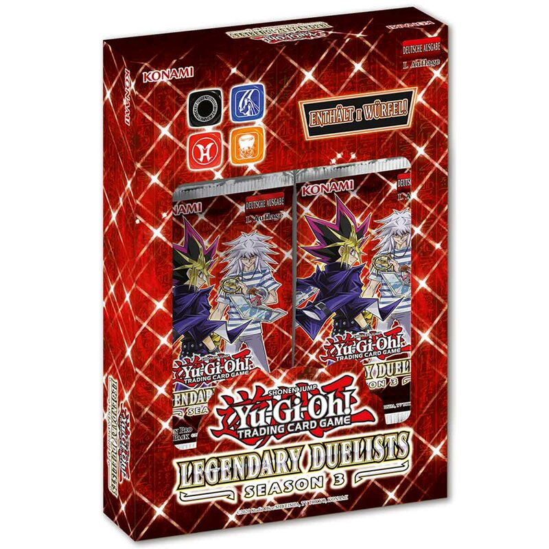 Yu-Gi-Oh! Legendary Duelists Season 3 Display 1. Auflage (Deutsch)